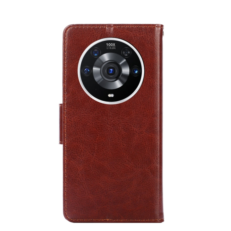 For Honor Magic3 Pro Crystal Texture Leather Phone Case