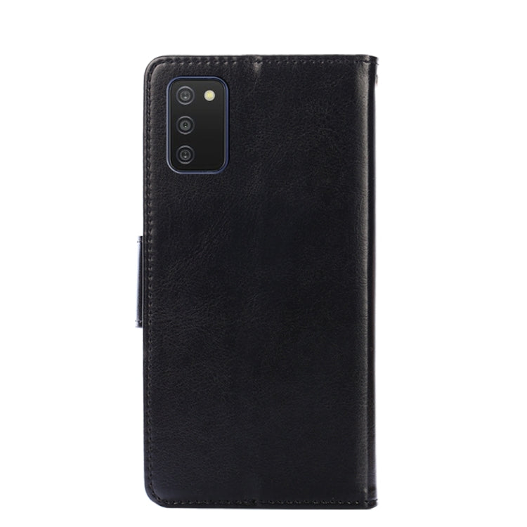 For Samsung Galaxy A03s 164.2mm Crystal Texture Leather Phone Case