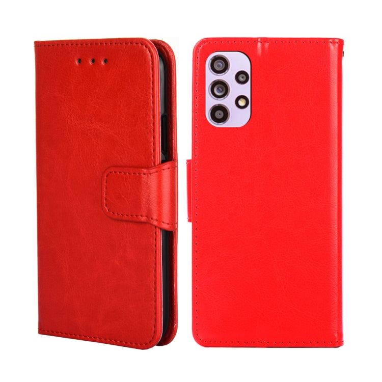For Samsung Galaxy A33 5G Crystal Texture Leather Phone Case