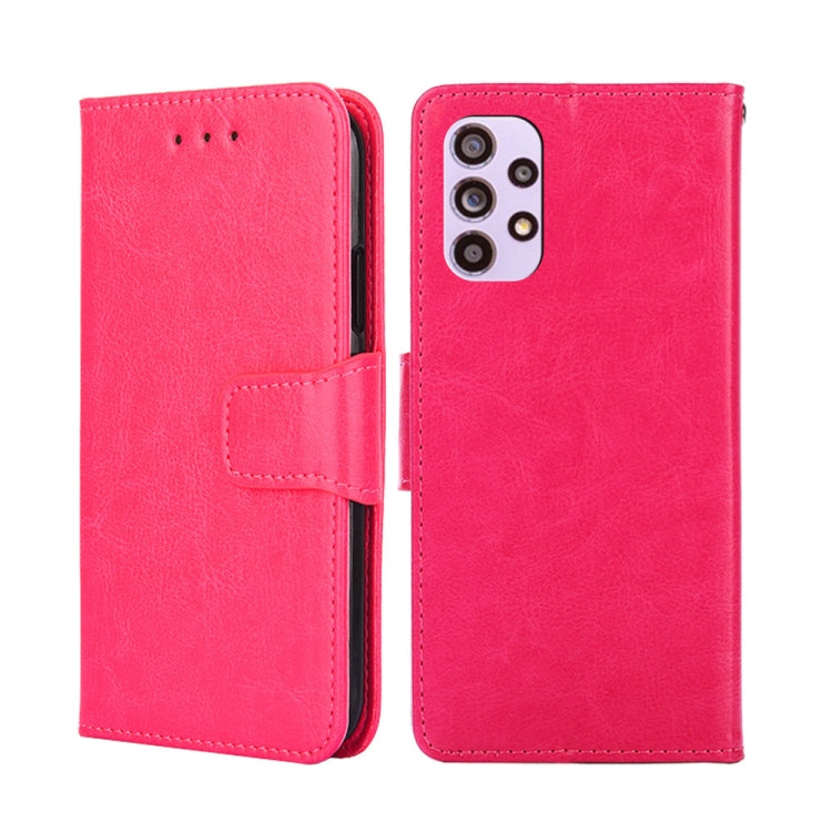 For Samsung Galaxy A33 5G Crystal Texture Leather Phone Case