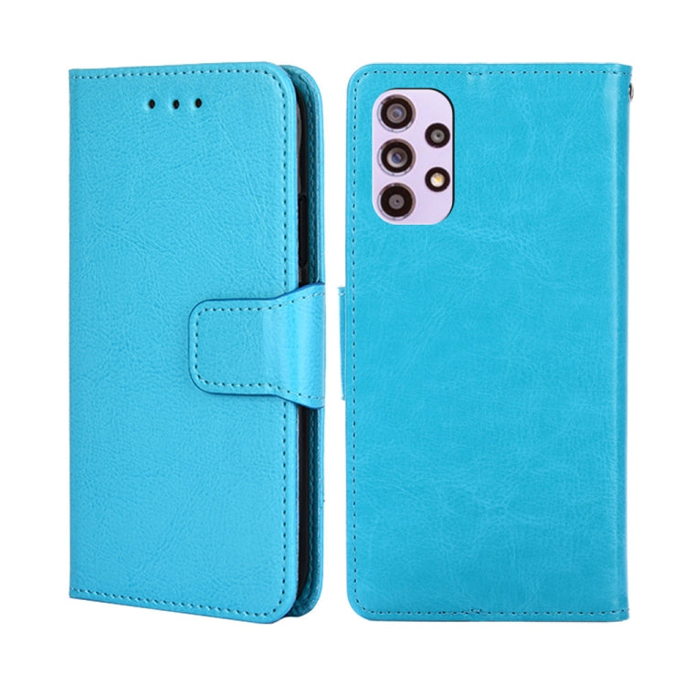 For Samsung Galaxy A33 5G Crystal Texture Leather Phone Case