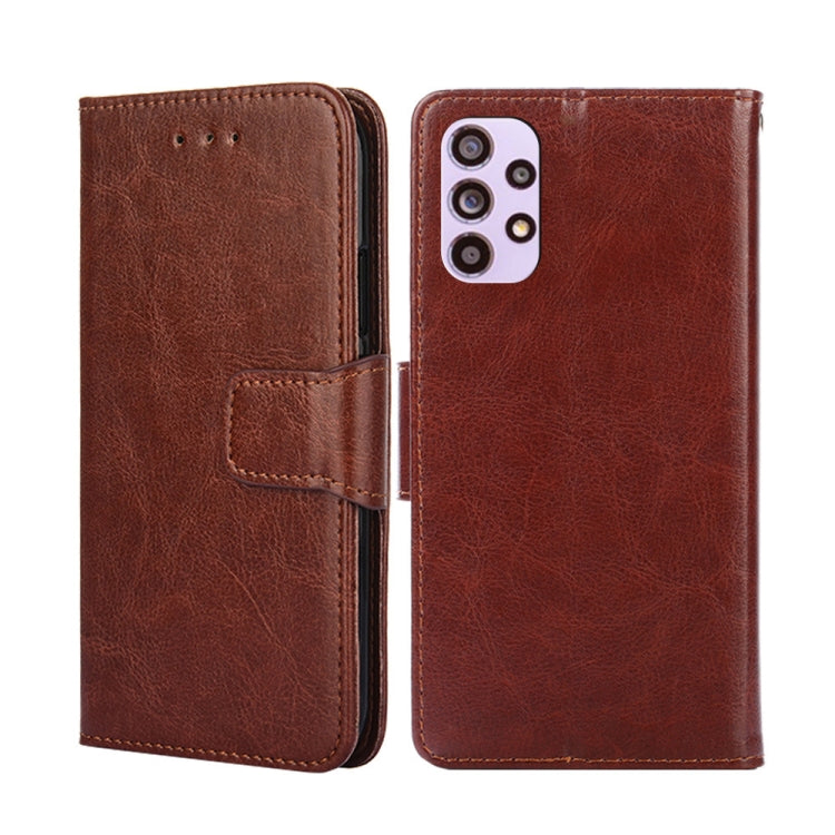 For Samsung Galaxy A33 5G Crystal Texture Leather Phone Case