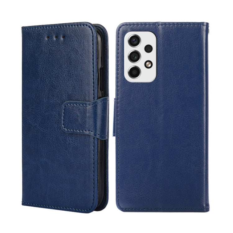 For Samsung Galaxy A53 5G Crystal Texture Leather Phone Case