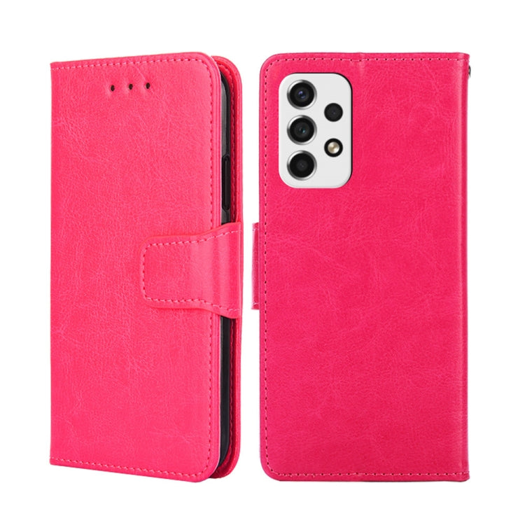 For Samsung Galaxy A53 5G Crystal Texture Leather Phone Case