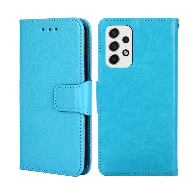 For Samsung Galaxy A53 5G Crystal Texture Leather Phone Case
