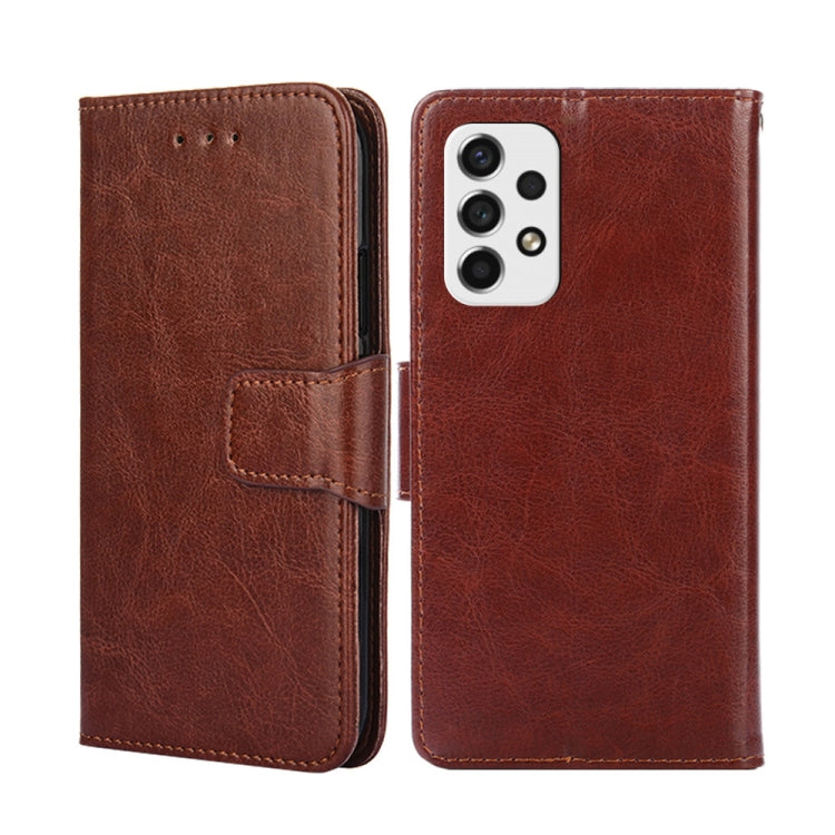 For Samsung Galaxy A53 5G Crystal Texture Leather Phone Case
