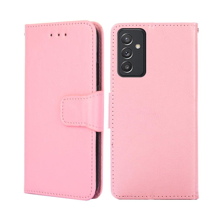 For Samsung Galaxy A82 5G / Quantum 2 Crystal Texture Leather Phone Case
