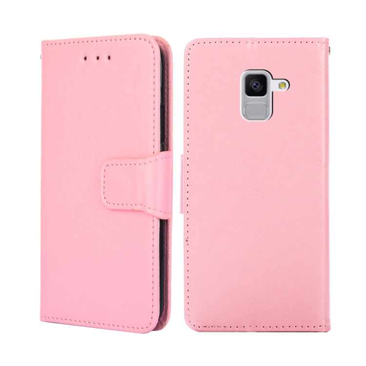For Samsung Galaxy Feel 2 JP Version Crystal Texture Leather Phone Case