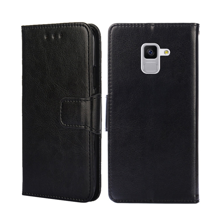 For Samsung Galaxy Feel 2 JP Version Crystal Texture Leather Phone Case