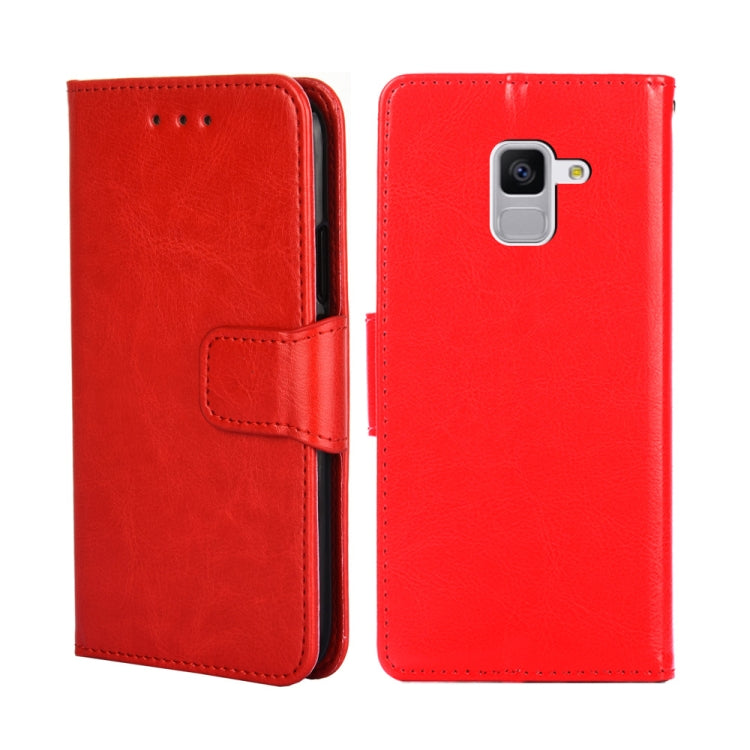 For Samsung Galaxy Feel 2 JP Version Crystal Texture Leather Phone Case