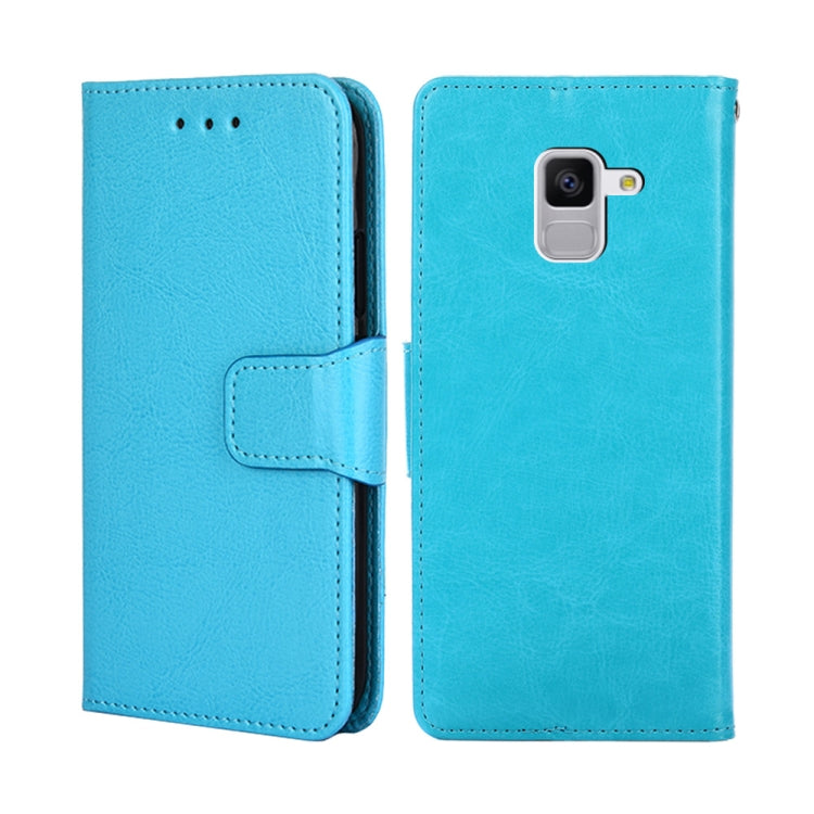 For Samsung Galaxy Feel 2 JP Version Crystal Texture Leather Phone Case
