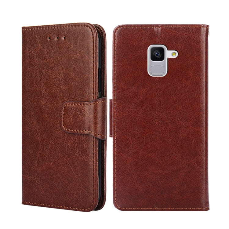 For Samsung Galaxy Feel 2 JP Version Crystal Texture Leather Phone Case