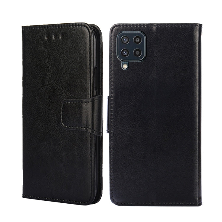 For Samsung Galaxy M32 International Version Crystal Texture Leather Phone Case