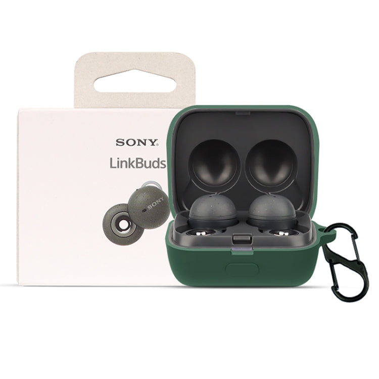 Solid Color Earphone Protective Case For Sony LinkBuds