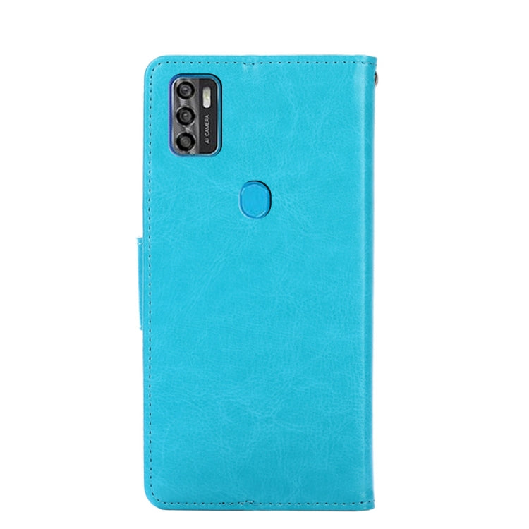 For ZTE Blade A7s 2020 Crystal Texture Leather Phone Case