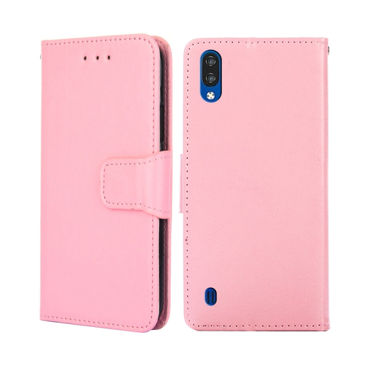 For ZTE Blade A5 2020 Crystal Texture Leather Phone Case