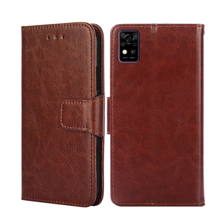 For ZTE Blade A31 Crystal Texture Leather Phone Case