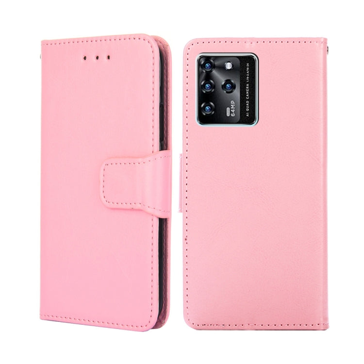 For ZTE Blade V30 Crystal Texture Leather Phone Case