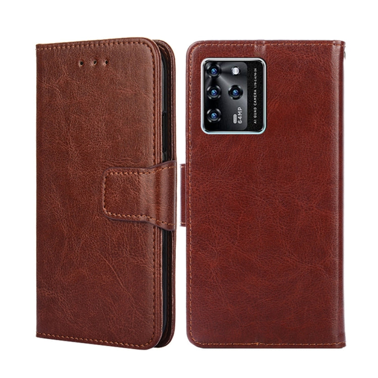 For ZTE Blade V30 Crystal Texture Leather Phone Case