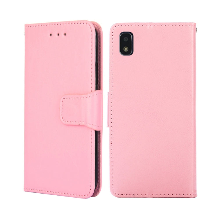 For ZTE Blade L210 Crystal Texture Leather Phone Case