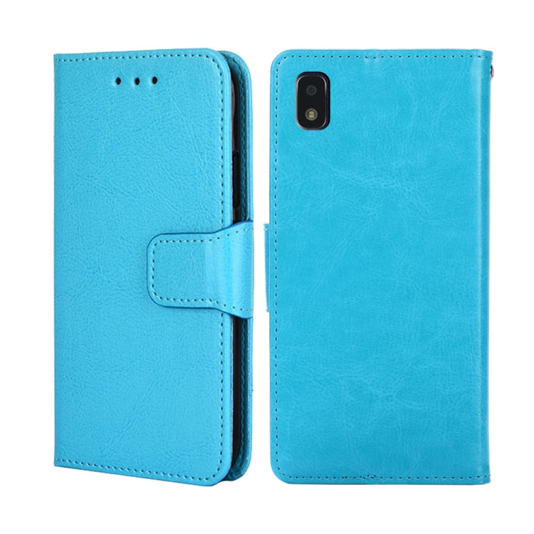 For ZTE Blade L210 Crystal Texture Leather Phone Case