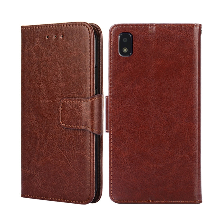 For ZTE Blade L210 Crystal Texture Leather Phone Case