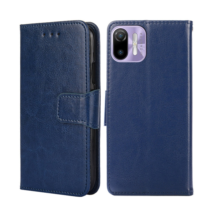 For Ulefone Note 6 / Note 6P Crystal Texture Leather Phone Case