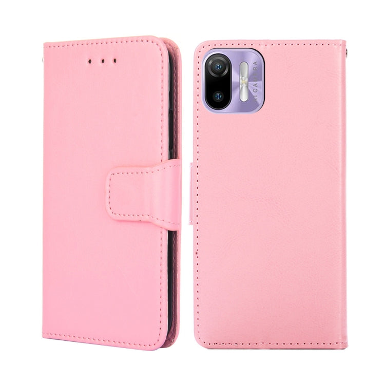 For Ulefone Note 6 / Note 6P Crystal Texture Leather Phone Case