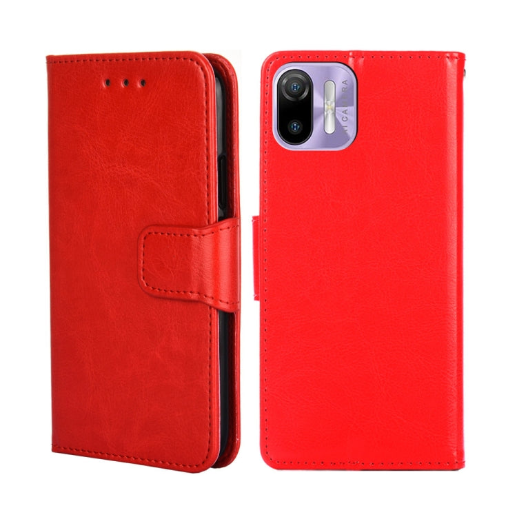 For Ulefone Note 6 / Note 6P Crystal Texture Leather Phone Case