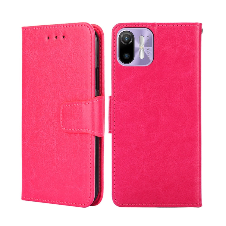 For Ulefone Note 6 / Note 6P Crystal Texture Leather Phone Case