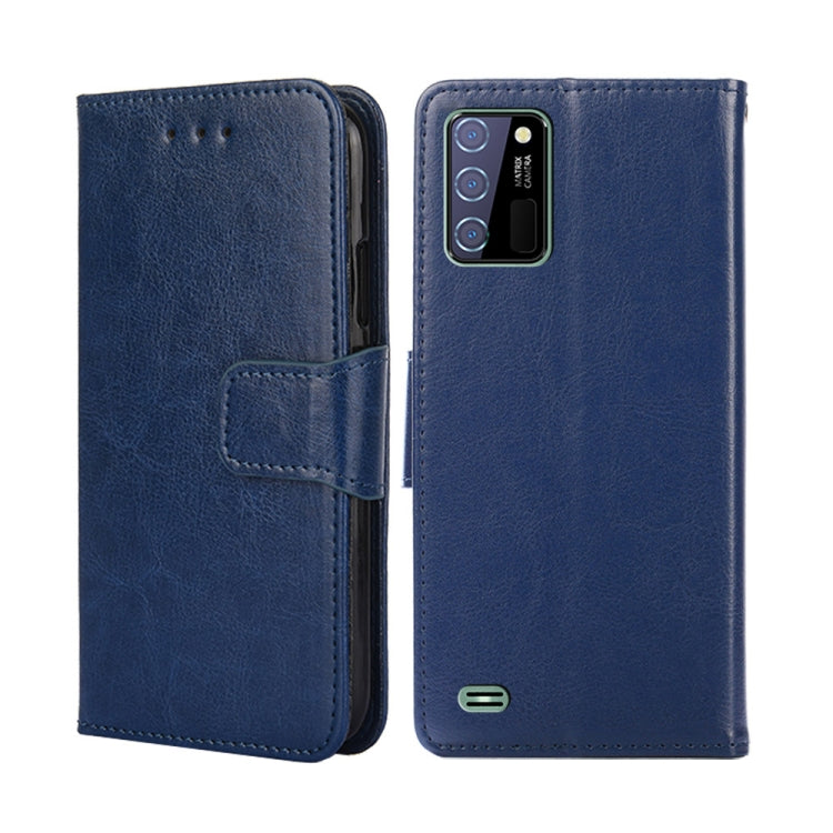 For Oukitel C2 Crystal Texture Leather Phone Case