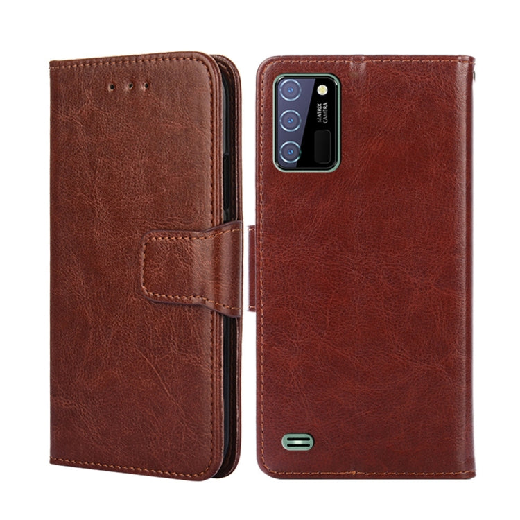 For Oukitel C2 Crystal Texture Leather Phone Case