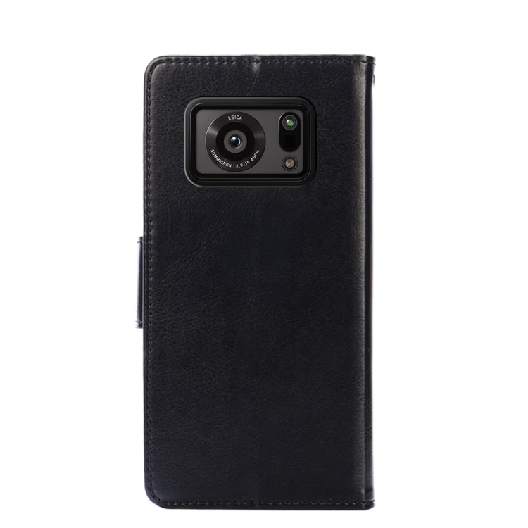 For Sharp Aquos R6 Crystal Texture Leather Phone Case