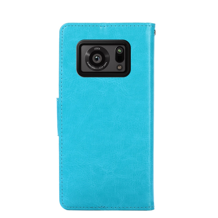 For Sharp Aquos R6 Crystal Texture Leather Phone Case