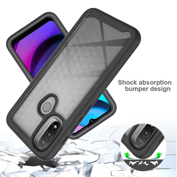 For Motorola Moto E20 Starry Sky Full Body Hybrid Shockproof Phone Case