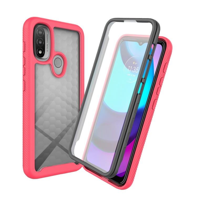 For Motorola Moto E20 Starry Sky Full Body Hybrid Shockproof Phone Case