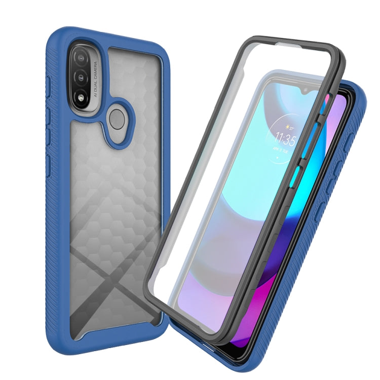 For Motorola Moto E20 Starry Sky Full Body Hybrid Shockproof Phone Case