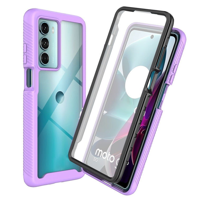 For Motorola Moto G200 5G Starry Sky Full Body Hybrid Shockproof Phone Case