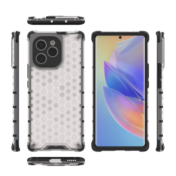 For Honor 60 SE 5G Shockproof Honeycomb PC + TPU Phone Case