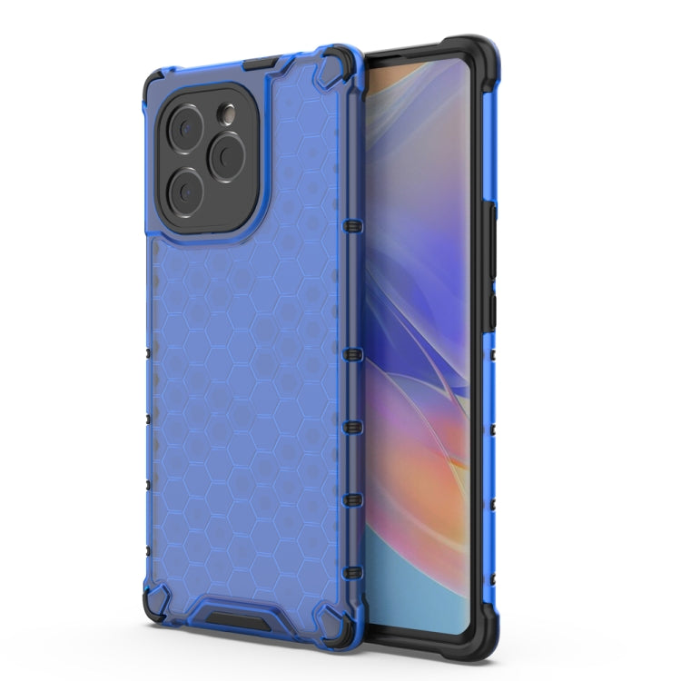 For Honor 60 SE 5G Shockproof Honeycomb PC + TPU Phone Case