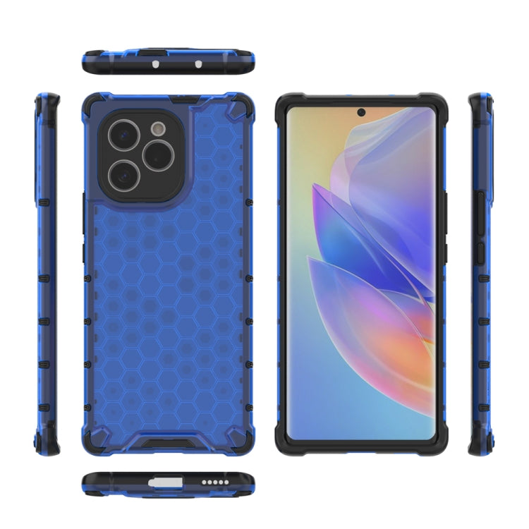 For Honor 60 SE 5G Shockproof Honeycomb PC + TPU Phone Case