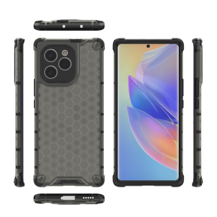 For Honor 60 SE 5G Shockproof Honeycomb PC + TPU Phone Case