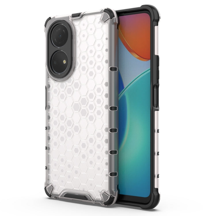 For Honor Play 30 Plus 5G Shockproof Honeycomb PC + TPU Phone Case