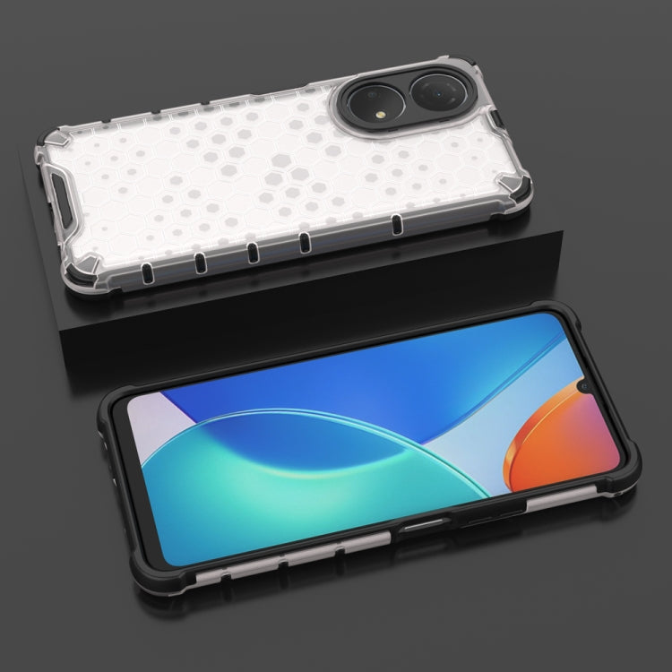 For Honor Play 30 Plus 5G Shockproof Honeycomb PC + TPU Phone Case