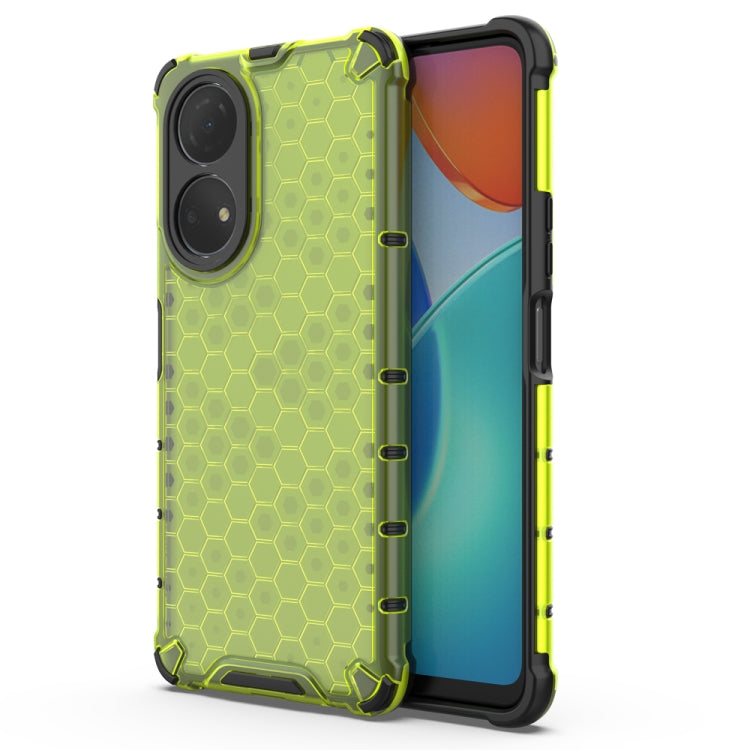For Honor Play 30 Plus 5G Shockproof Honeycomb PC + TPU Phone Case