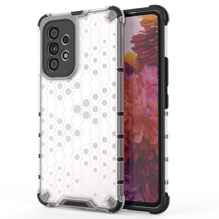 For Samsung Galaxy A53 5G Shockproof Honeycomb PC + TPU Phone Case