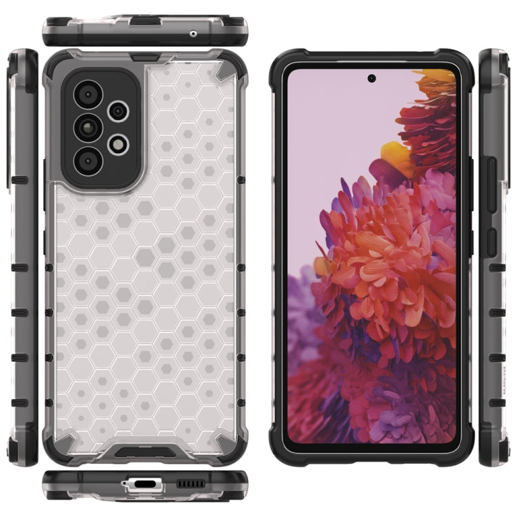For Samsung Galaxy A53 5G Shockproof Honeycomb PC + TPU Phone Case