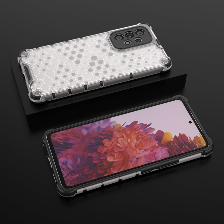 For Samsung Galaxy A53 5G Shockproof Honeycomb PC + TPU Phone Case