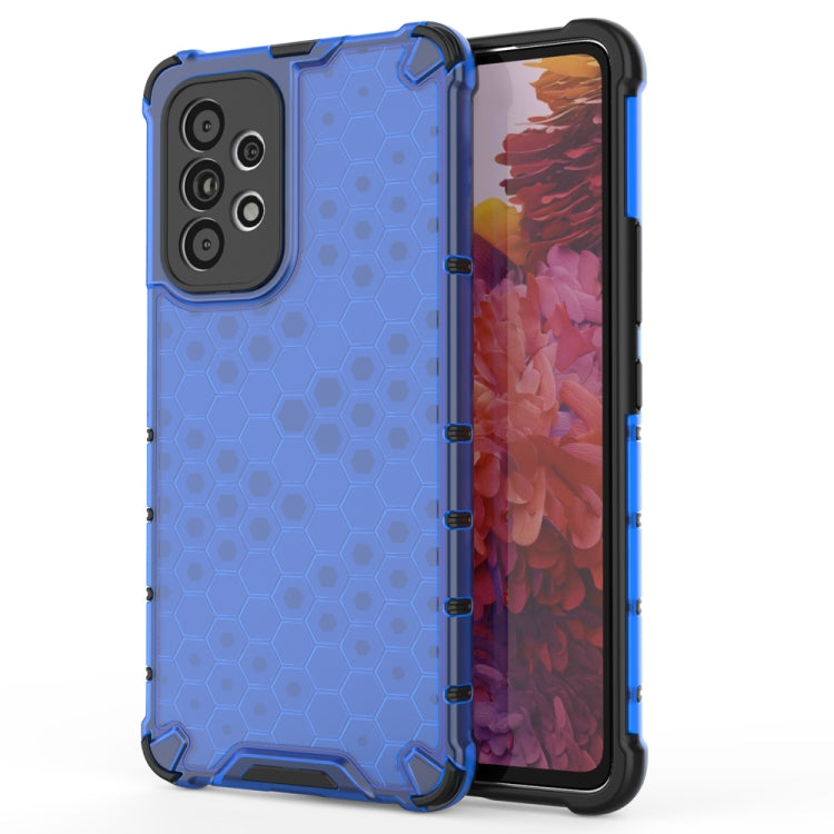 For Samsung Galaxy A53 5G Shockproof Honeycomb PC + TPU Phone Case