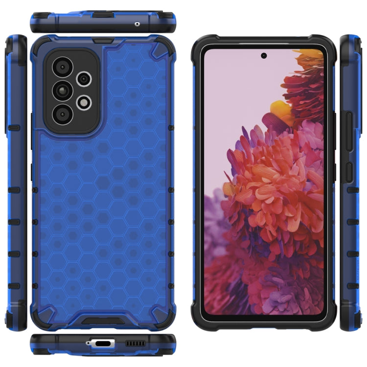 For Samsung Galaxy A53 5G Shockproof Honeycomb PC + TPU Phone Case